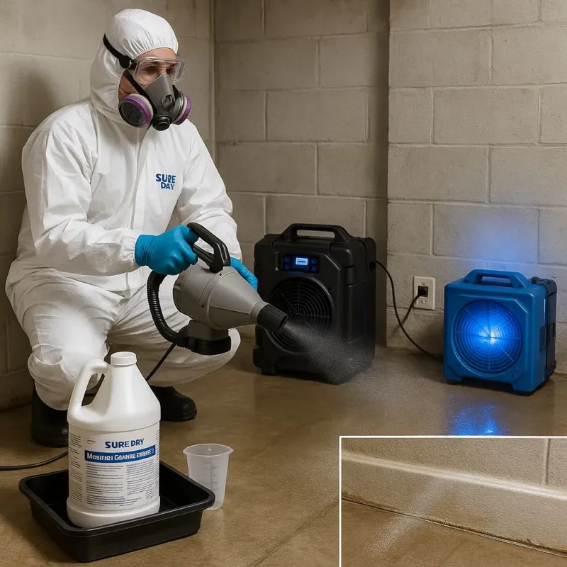 Sanitization and Odor Removal process in Lincoln Park, NY